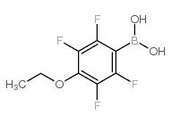 4-Ethoxy-2,3,5,6-tetrafluorophenylboronic acid - Chemical structure and product image