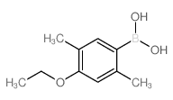 4-Ethoxy-2,5-dimethylphenylboronic acid - Chemical structure and product image