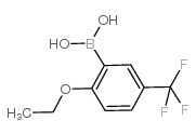 2-Ethoxy-5-trifluoromethylphenylboronic acid - Chemical structure and product image