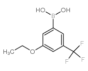 3-Ethoxy-5-trifluoromethylphenylboronic acid - Chemical structure and product image
