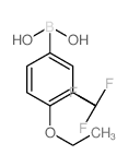 4-Ethoxy-3-trifluoromethylphenylboronic acid - Chemical structure and product image