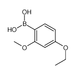 4-Ethoxy-2-methoxyphenylboronic acid - Chemical structure and product image