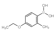 4-Ethoxy-2-methylphenylboronic acid - Chemical structure and product image