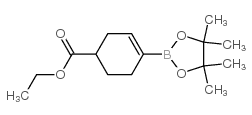 4-(Ethoxycarbonyl)cyclohexene-1-boronic Acid Pinacol Ester - Chemical structure and product image