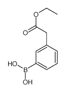 3-Ethoxycarbonylmethylphenylboronic acid - Chemical structure and product image