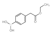 4-Ethoxycarbonylmethylphenylboronic acid - Chemical structure and product image
