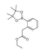 (2-Ethoxycarbonylmethylphenyl)boronic acid, pinacol ester - Chemical structure and product image