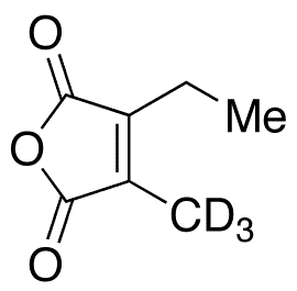 2-Ethyl-3-methylmaleic Anhydride-d3 - Chemical structure and product image