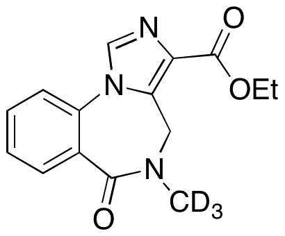 Ethyl 5-Methyl-6-oxo-5,6-dihydro-4H-benzo[f]imidazo[1,5-a][1,4]diazepine-3-carboxylate-d3 - Chemical structure and product image