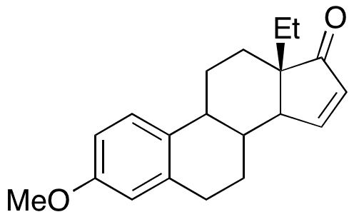 (13S)-Ethyl-3-methoxygona-1,3,5(10),15-tetraen-17-one - Chemical structure and product image