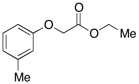 Ethyl 2-(3-Methylphenoxy)acetate - Chemical structure and product image