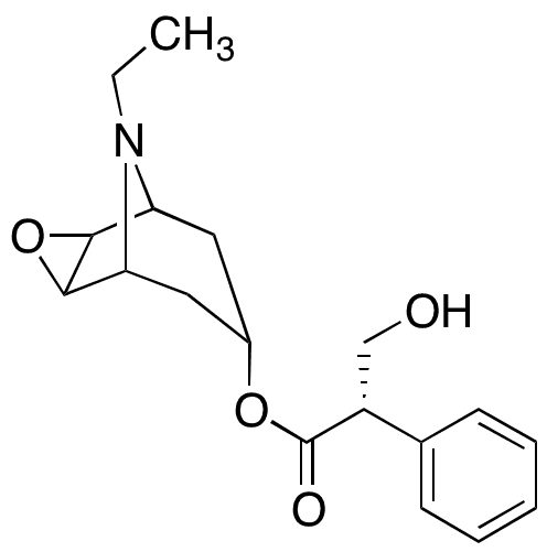 N-Ethylnorhyoscine - Chemical structure and product image