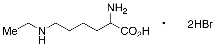 N6-Ethyl-D,L-lysine Dihydrobromide - Chemical structure and product image