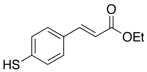 Ethyl 4-Mercaptocinnamate - Chemical structure and product image
