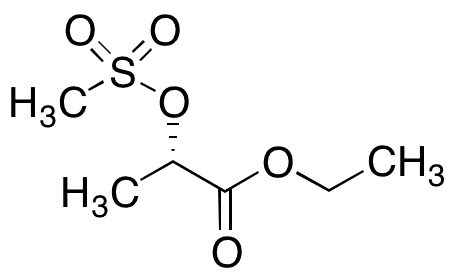 Ethyl (S)-(-)-O-Mesyl Lactate - Chemical structure and product image
