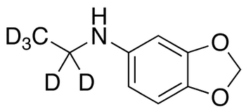 N-Ethyl-3,4-(methylenedioxy)aniline-d5 - Chemical structure and product image