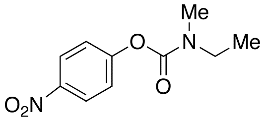 N-Ethyl-N-methyl-O-(4-nitrophenyl)carbamate - Chemical structure and product image