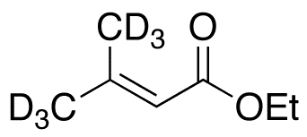 Ethyl 3-Methyl-2-butenoate-d6 - Chemical structure and product image