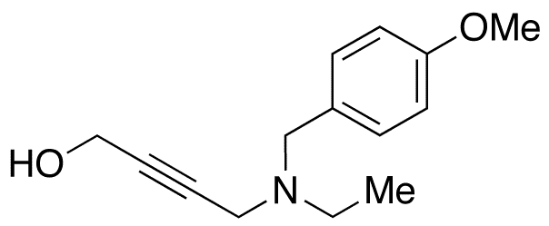 4-[N-Ethyl-(4-methoxyphenyl)methylamino]-2-butynyl-1-ol - Chemical structure and product image