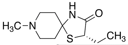 (2S)-2-Ethyl-8-methyl-1-thia-4,8-diazaspiro[4,5]decan-3-one - Chemical structure and product image