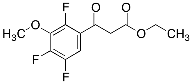 Ethyl 3-Methoxy-2,4,5-trifluorobenzoylacetate - Chemical structure and product image