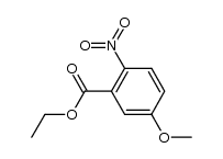 Ethyl 5-methoxy-2-nitrobenzoate - Chemical structure and product image