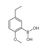 5-Ethyl-2-methoxyphenylboronic acid - Chemical structure and product image