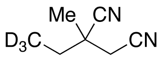 2-Ethyl-2-methyl-succinonitrile-d3 - Chemical structure and product image