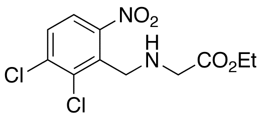 Ethyl 2-(6-Nitro-2,3-dichlorobenzyl)glycine - Chemical structure and product image