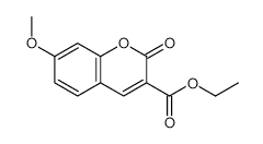 Ethyl 7-methoxy-2-oxochromene-3-carboxylate - Chemical structure and product image