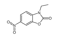 3-Ethyl-6-nitro-1,3-benzoxazol-2-one - Chemical structure and product image