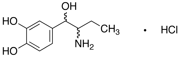 alpha-Ethyl Norepinephrine Hydrochloride(Mixture of Diastereomers) - Chemical structure and product image
