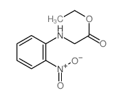 Ethyl 2-[(2-nitrophenyl)amino]acetate - Chemical structure and product image