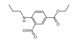 Ethyl 3-nitro-4-(propylamino)benzoate - Chemical structure and product image