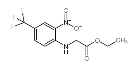 Ethyl 2-(2-nitro-4-trifluoromethylphenylamino)acetate - Chemical structure and product image