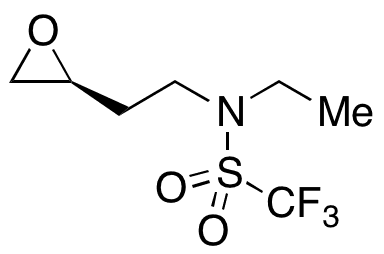 N-Ethyl-N-[2-(2S)-oxiranylethyl] Triflic Amide - Chemical structure and product image