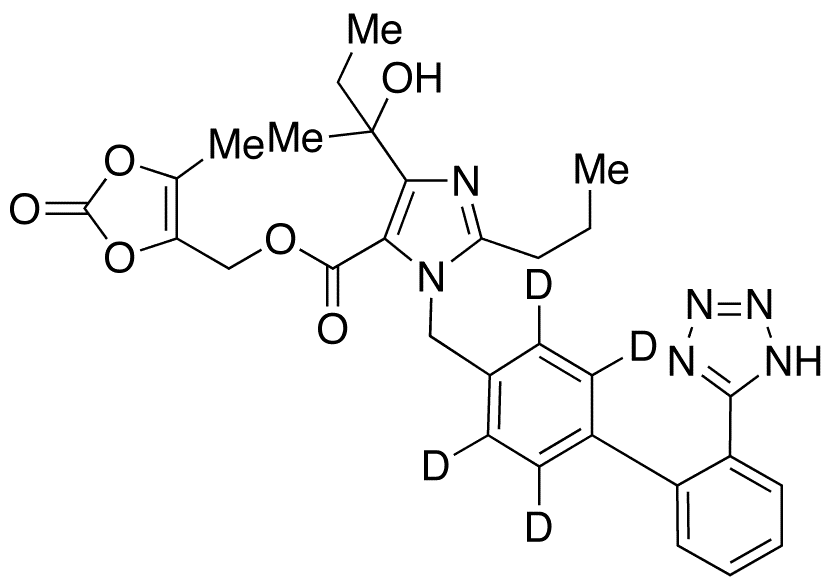 Ethyl Olmesartan Medoxomil-d4 - Chemical structure and product image