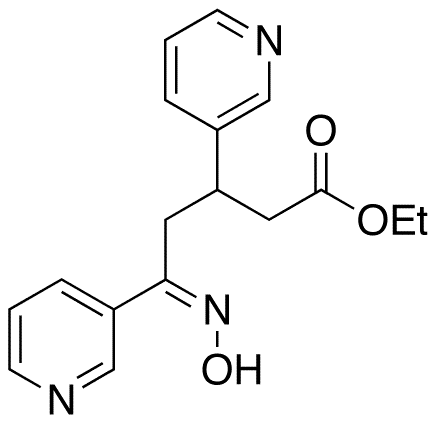 Ethyl 5-Oxamino-3,5-di(3-pyridyl)pentanoate - Chemical structure and product image