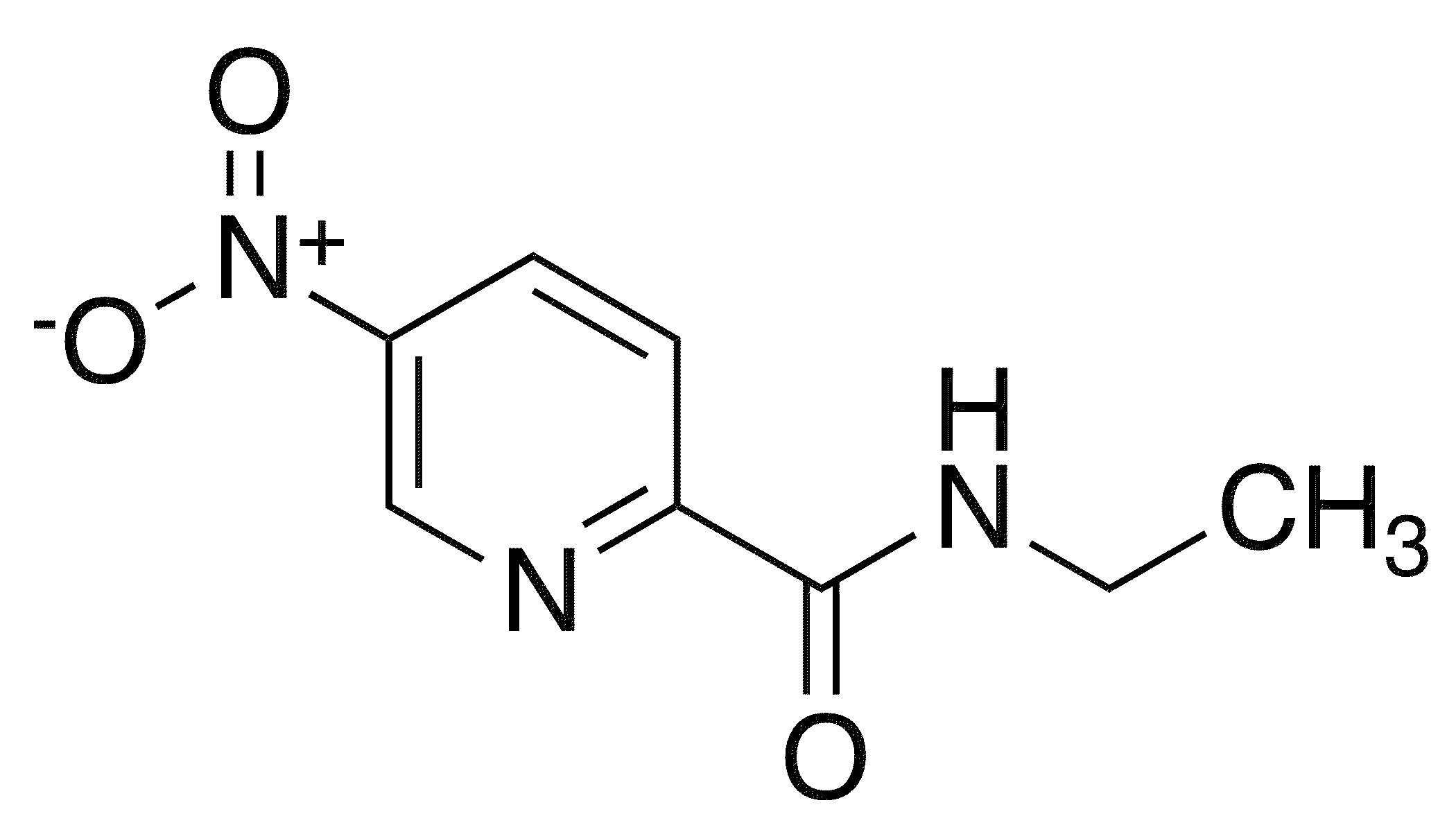 N-Ethyl 5-nitropicolinamide - Chemical structure and product image