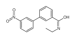 N-Ethyl-3-(3-nitrophenyl)benzamide - Chemical structure and product image