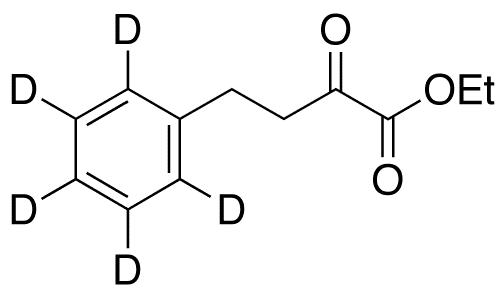 Ethyl 2-Oxo-4-phenylbutyrate-d5 - Chemical structure and product image