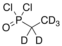 Ethyl-d5-phosphonic Dichloride - Chemical structure and product image