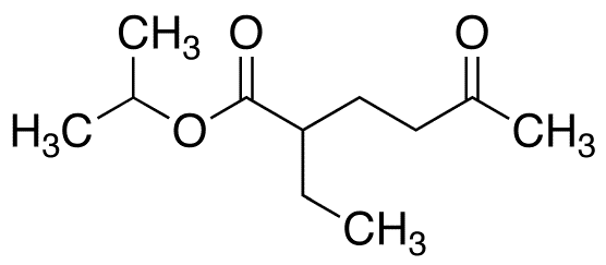 2-Ethyl-5-oxo-hexanoic Acid 1-Methylethyl Ester - Chemical structure and product image