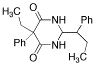 5-Ethyl-5-phenyl-2-(1-phenylpropyl)dihydropyrimidine-4,6(1H,5H)-dione(Mixture of Diastereomers) - Chemical structure and product image