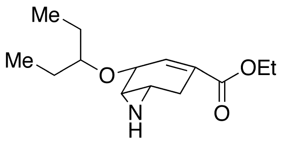 (1R,5R,6R)-5-(1-Ethylpropoxy)-7-azabicyclo[4.1.0]hept-3-ene-3-carboxylic Acid Ethyl Ester - Chemical structure and product image