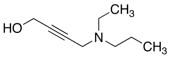 N-Ethyl-N-propyl-4-amino-2-butyn-1-ol - Chemical structure and product image