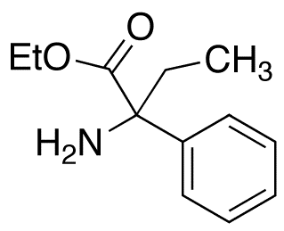 2-Ethyl-2-phenylglycine Ethyl Ester - Chemical structure and product image