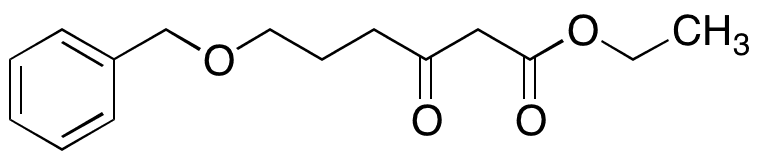Ethyl 3-Oxo-6-(phenylmethoxy)-hexanoic Acid Ester - Chemical structure and product image