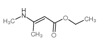 Ethyl 3-(methylamino)-2-butenoate - Chemical structure and product image