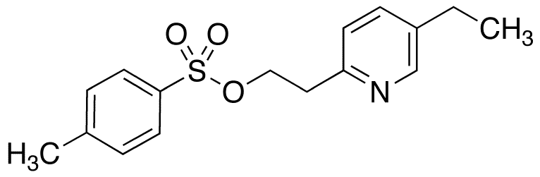 5-Ethyl-2-pyridineethanol Tosylate - Chemical structure and product image